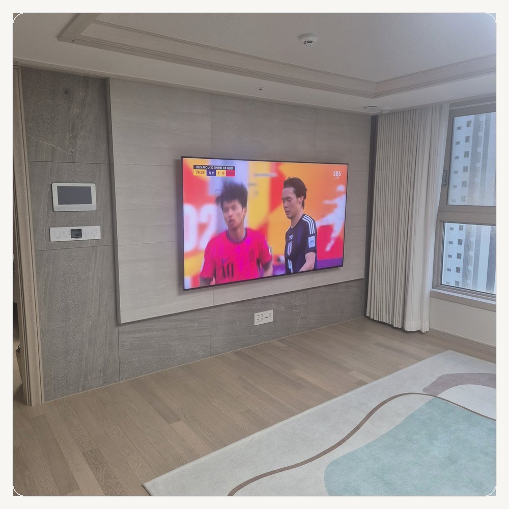 무타공벽걸이티비 TV설치∥고잔동 초지동 선부동 원곡동